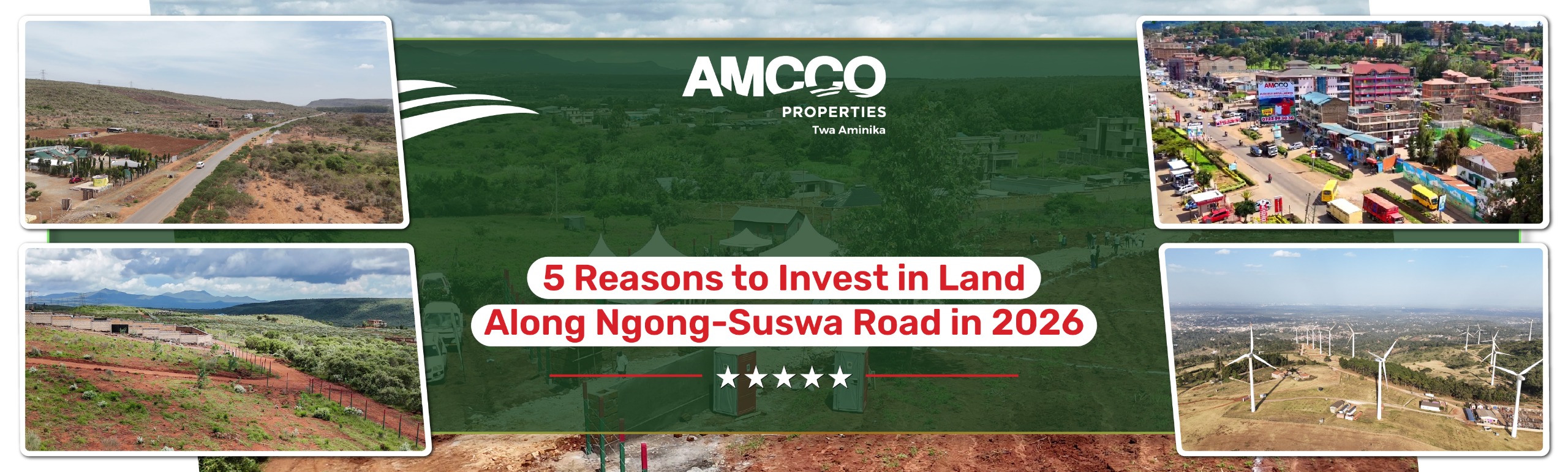 Reasons to Invest in Land Along Ngong-Suswa Road in 2026